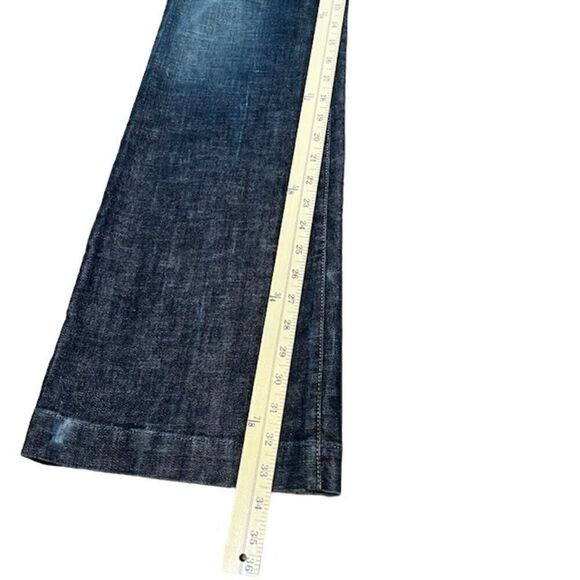 Citizens of Humanity Kelly Bootcut Jeans Embroidered Pockets Dark Wash Size 31 - Picture 6 of 16